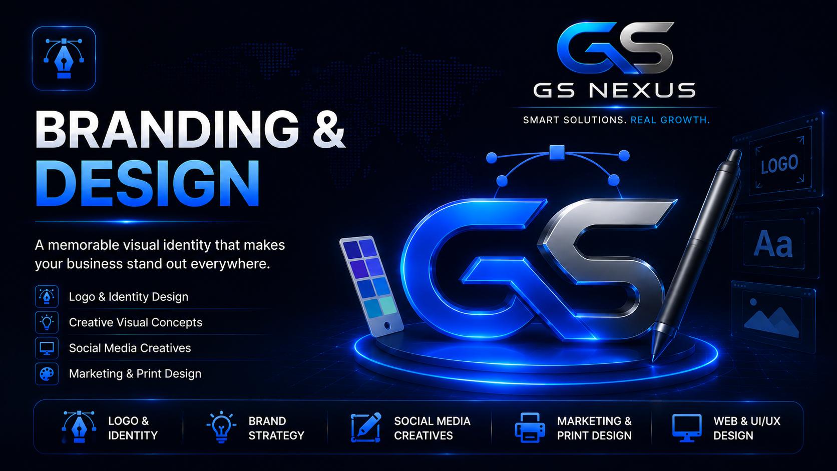 Branding and Design service visual